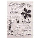 Christmas wreath Ribbon Silicone Stamp DIY Scrapbooking Photo Album Decorative