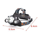 6000LM LED Headlight Headlamp Head Torch Flashlight Outdoor Work Light Lamp