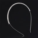 Crystal Rhinestone Headband Hairband Head Wear Elastic Brightness Accessories Kw