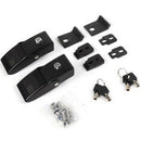 Engine Bonnets Hood Lock for Jeep Wrangler JK 2007-2017 Metal with Key Patt