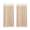20 Packs Bamboo Wood Stylus Tools (Natural) - Ideal for Scratch Art Surfaces