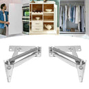 Spring Hinges Cabinet Cupboard Closet Wardrobe Door Lift up Support Cabinet VHS