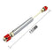 2PCS Metal CVD Drive Shaft 110-140mm for 1/10 RC Rock Crawler Axial SCX10 9SEAU