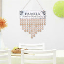 Wood Birthday Calendar Board DIY Family Specical Date Record Hanging Board