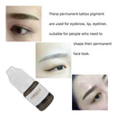 Eyebrow Permanent Practice Kit Pen Tool Ring Cup Disposable Finger Cot