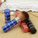 mei nai qi 1Pc Pro Retractable Dome Blush Brush Metal + Corrugated Nylon Wo Z7W6