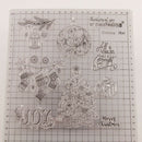 Silicone Clear Stamp Transparent Rubber Stamps DIY Scrapbook Christmas gift M&O