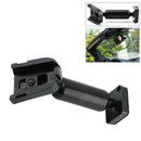 1Pc Black ABS Rear View Mirror Mounting Brackets For Buick 100MM*25MM*28MM