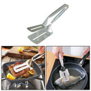 Stainless Steel Barbecue BBQ Tong Meat Bread Food Clamp Kitchen Shovel Spatula