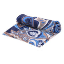 Women Soft Sweatband Stretch Printing Hairband Fashion Gym Yoga Headband A