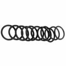 20 Pcs 30mm Outside Dia 3.1mm Thick Filter Rubber O Ring Seal Black H7K9