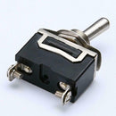 Durable ON/OFF SPST Toggle Metal Lever Car Dash Light+Missile Cover  Top