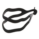 4 Pcs 8" Magic Plastic Bun Maker Curler Hair Ponytail Holder Black for Girl Y3Q6