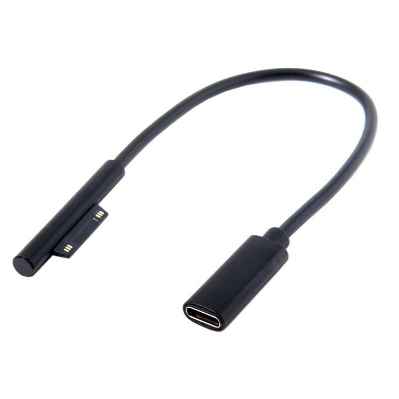 0.2M Female USB-C Charging Cable for Surface Pro 6/5/4/3 Surface Laptop 1/2 Y8U6
