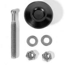 4X Push Button Quick Release Car Hood Bonnet Latch Pin Lock Bumper Clip Bla S2M1