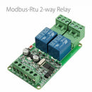 Modbus-rtu 2-way relay module Output 2 input channel switch TTL / RS485 com