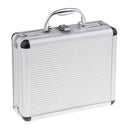 Tattoo Carrying Case Storage Machine Tools Lock Padded Box Organizer Aluminum