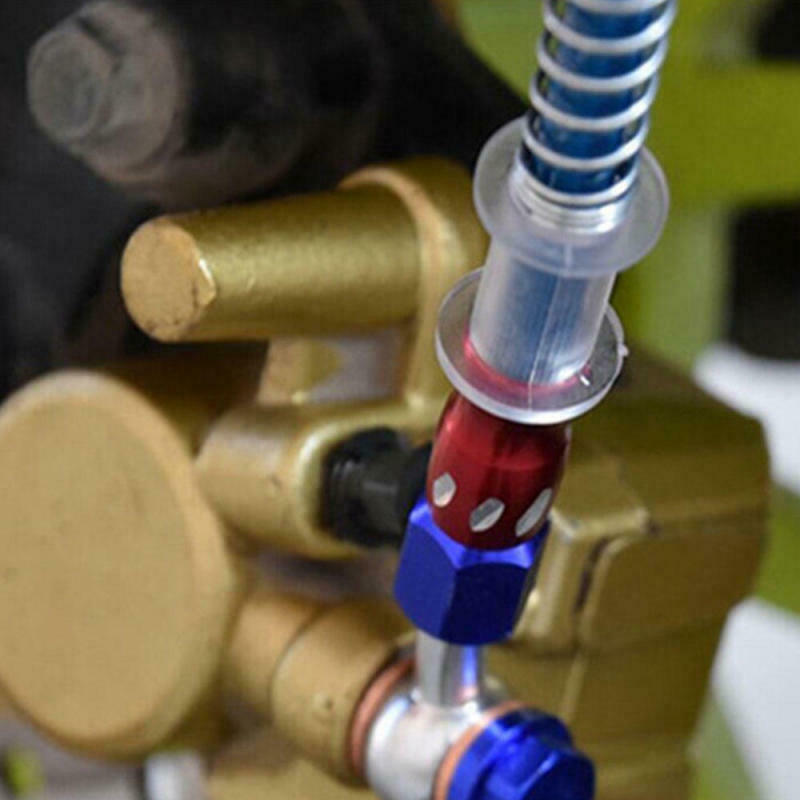 1 x Motorcycle Brake Oil Hose Tube Line Fitting steel wire Universal Usef ZLW