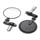 2x Motorcycle Handlebar Plastic Modified Plated Rearview Mirror Side Mir CEP
