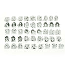 45pcs/box Little Sister Paper Label Stickers DIY Scrapbooking Album Stickers-OZ