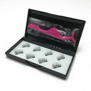 8 Pcs Magnetic Eyelashes Reusable Double Magnet False Eye Lashes & Tweezer