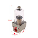 1/4" AF2000-02 Compressed Air Compressor In-Line Moisture Water Trap Filter New