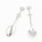 1Set Sweet Love Tea Coffee Stainless Steel Spoon Bridal Wedding Party Favor M&
