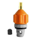 Inflatable Boat Pump Adaptor Air Pump Converter Air Valve Attachment Orange