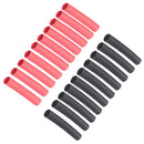 20pcs 6mm Heat Shrink Tubes Red+Black Wire Cable Insulation Sleeving Tubing