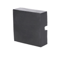 Car Rubber Square Slotted Frame Rail Floor Jack Guard Pad Adapter Repair Tool