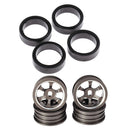 4-piece Wheel Tires And Rims with Remote-controlled Car Replacement Tires for
