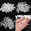 Lot White Crafts Polystyrene Styrofoam Filler Foam Mini Bead Ball 10/15/20mm