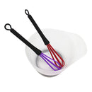 Mini Salon Hairdressing Tool Tint Color Dye Whisk Balloon Whip Mixer Random TO
