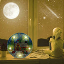 DIY Special Shaped Diamond Painting Xmas Tree Light Embroidery Home Decor