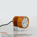 4Led Headlight Dc 12V-85V Round Lights Motorcycle Locomotive Spotlight Assi H5A9