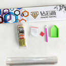 Festival Gift 5D Full Drill Diamond Painting Kits Bird & Flower Embroidery Decor