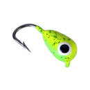 6Pcs Mini Metal Lead Winter Ice Fishing Lure Head Hook Bait 1.8cm 2.3g W2D2 F9U7