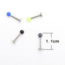 Flossy 10X Stainless Steel Ball Top Lip Studs Ear Rings Tragus Body Piercing YU