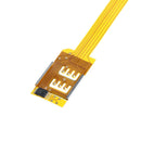 2 Pieces Dual SIM Card External Extension Converter Flex Cable Adapter Support