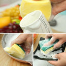 30pcs Multi-purpose Double-faced Sponge Scouring Pads Dish Washing Scrub Sp