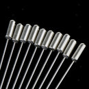 10 Pcs Glue On Flower Base Brooch Collar Suit Stick Breastpin Lapel Pin DIY Base