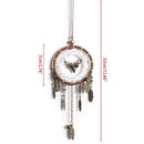 Handmade Feather Dream Catcher Circular Wall Interior Home Hanging Decoration