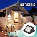 500LM Solar 38LED Body Induction Light Waterproof Outdoor Garden Yard Wall Lamp