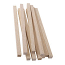 20pcs Square Wood Stick Wooden Dowel for Making Trunk Pole Hobby Craft 20cm