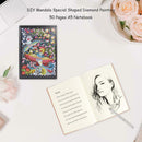 DIY Phoenix Special Shaped Diamond Painting 50 Pages A5 Notepad Notebook