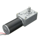 12V Dc Motor High-Torque Worm Gear Motor Dc Motor Reducer Worm Gear Reversi