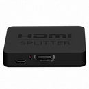 HDMI Splitter 1 x 2, 1 Input 2 Output HDMI Amplifier Switcher Box Hub Suppo T4I2