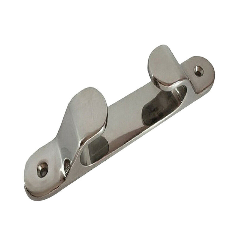Marine Straight Bow Chock Cleat Line Chock 316 Stainless for Boat 8" Length