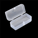 5pcs Clear Plastic Transparent Small Storage Box Parts Collection Container JR