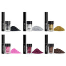 QiBest Shimmer Glitter powder Eye Shadow Face Eyes Lips Nails and Glue Wate